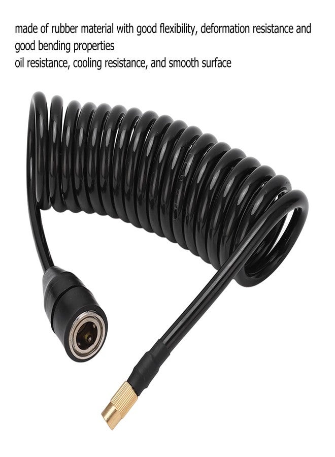 Chazcool Air Compressor Hose, 9.84Ft Ps20 Tire Inflator Hose Replacement, Car Air Pump Hose, for Cars, Motorcycles and Bicycles with American Tire Nozzles - Image 3